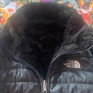 The North Face reversible girls jacket